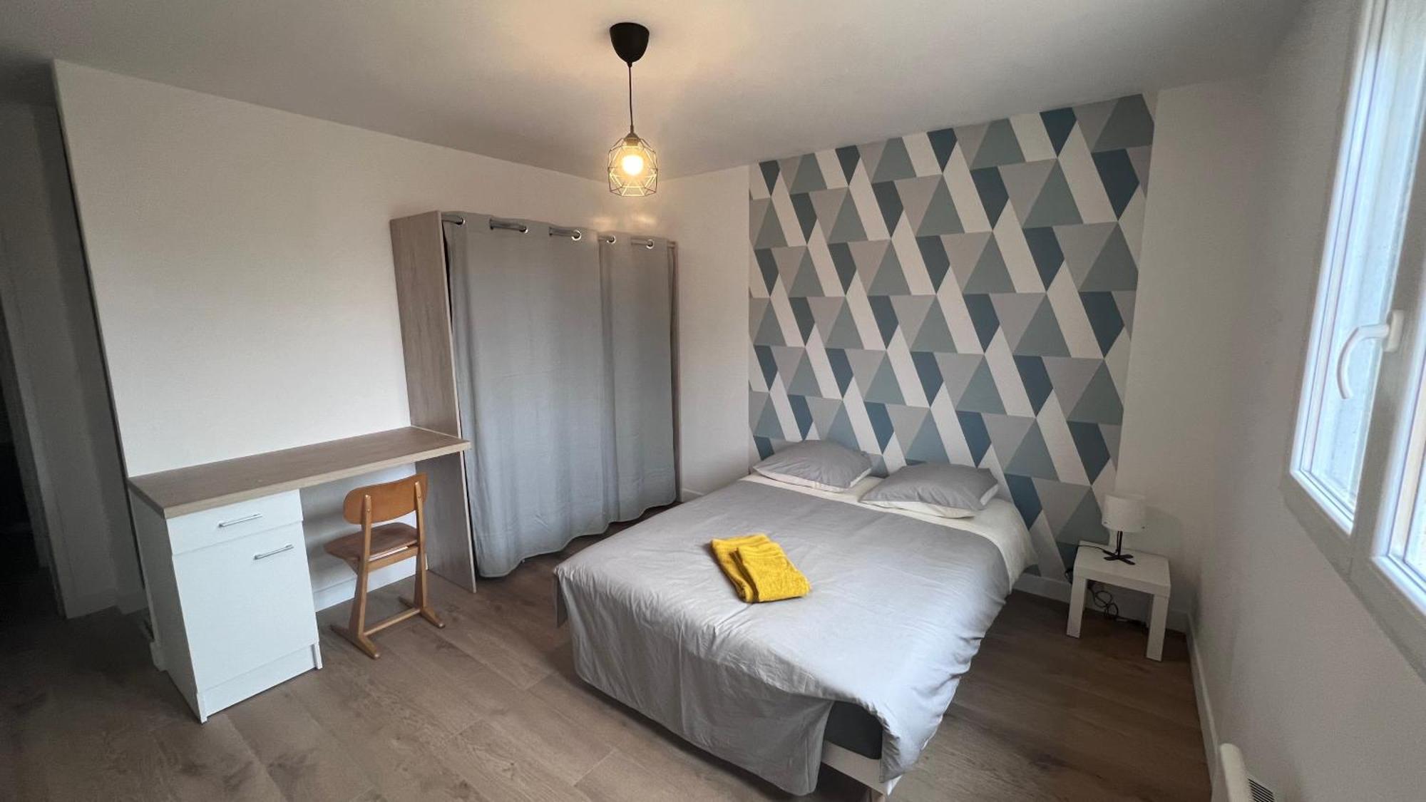 Apartament Chambre Avec Sdb + Wc Privatifs Dans Maison 114 M2 Avec Cour Le Mans Zewnętrze zdjęcie